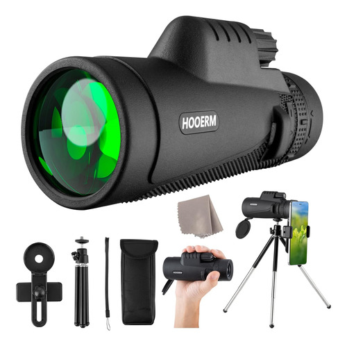 Hooerm Telescopio Monocular Para Smartphone, Monocular De Al