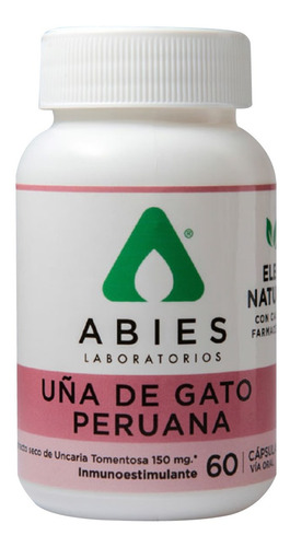 Abies Uña De Gato Peruana 300 Mg [60 Cap.]
