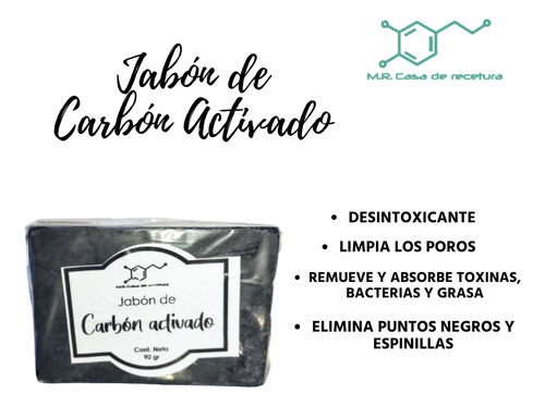 Jabón De Carbón Activado/ Facial 