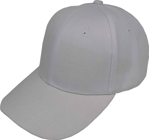 Gorra Dosk Acrilico Lisa Blanco