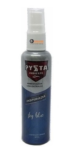 1 Ambientador Pysta Seven King Inspirada En Light Blue 80ml 