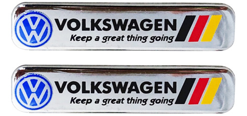 Emblema Lateral Placa Vw Keep A Great Thing Going