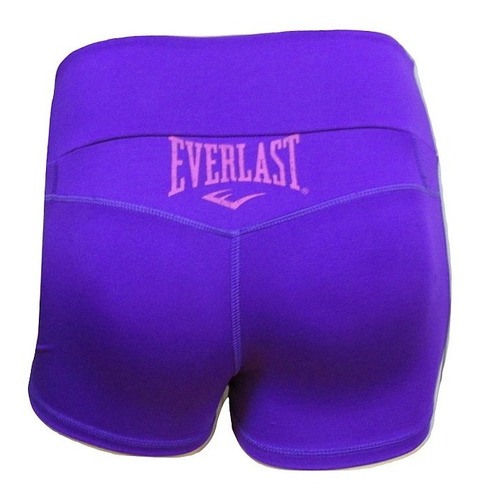 Calza Corta Everlast Original Short Microfibra Lisa Mujer