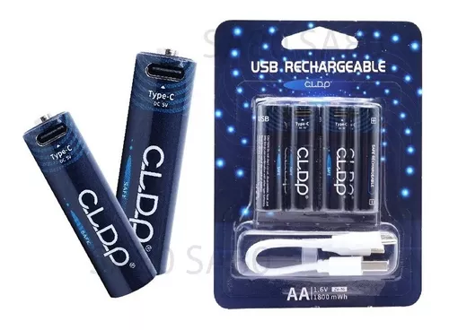 Pilas Recargables USB. Curiosite