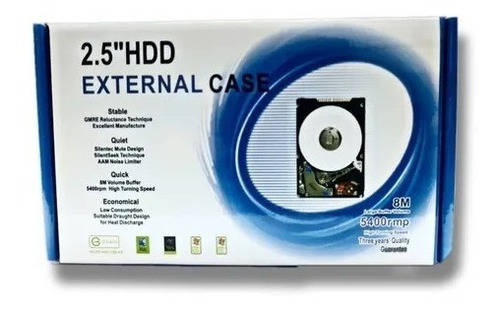 Caja Para Disco Usb3.0 Unno Tekno Model-en3213bk