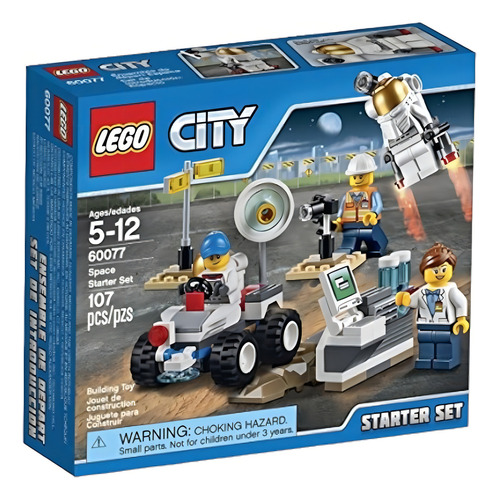 Lego City Set De Introducción: Espacio 60077 Cantidad De Piezas 107
