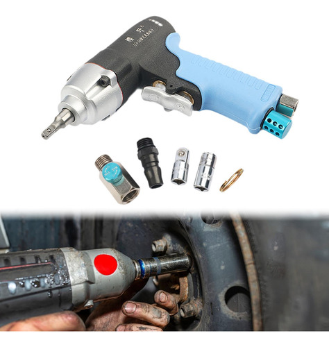 Mini Llave De Impacto De 12 000 Rpm, Llave Neumática De