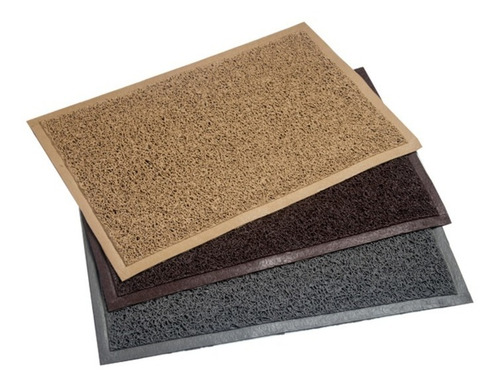 Imagen 4 de 10 de Felpudo Alfombra Tapete Pvc 90x60 Sanitizante Sin Base