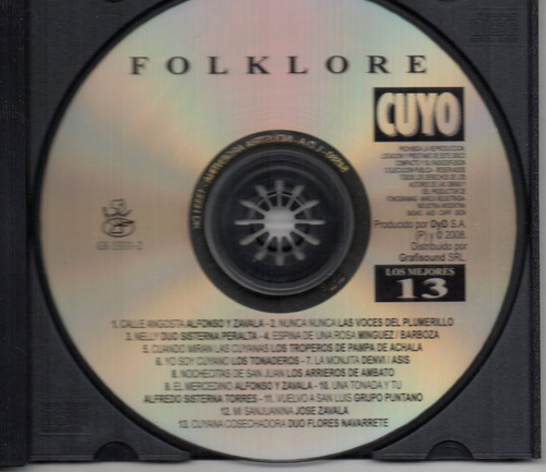 Cd Cuyo Los Mejores 13