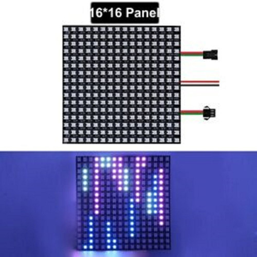 Modulo Matriz 16x16 256 Leds Rgb Ws2812 Ws2812b 5v