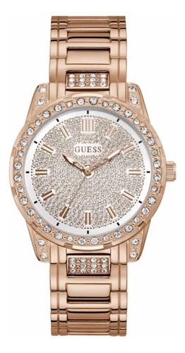 Guess Reloj Estilo Rose Gold Tone Analog Mod U1337l5