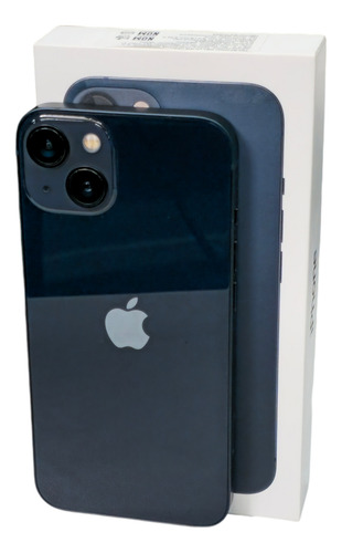 Iphone 13 128gb Midnight Bateria 100 Con Caja Azul Oscuro (Usado)
