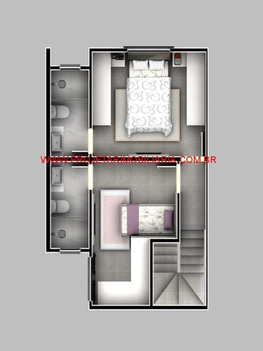 Imagem 14 de 14 de Excelente Lançamento - Casa Triplex - Areia Branca - 2 Suites - 1 Vg De Gara Coberta - Ca00744 - 69686092