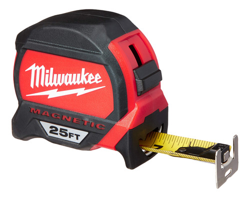 Milwaukee Tool 48-22-7125 Medida De Cinta Magnética 25 Pies