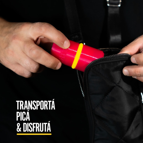 Imagen 4 de 6 de Picador Grinder Tainer Fucsia/amarillo