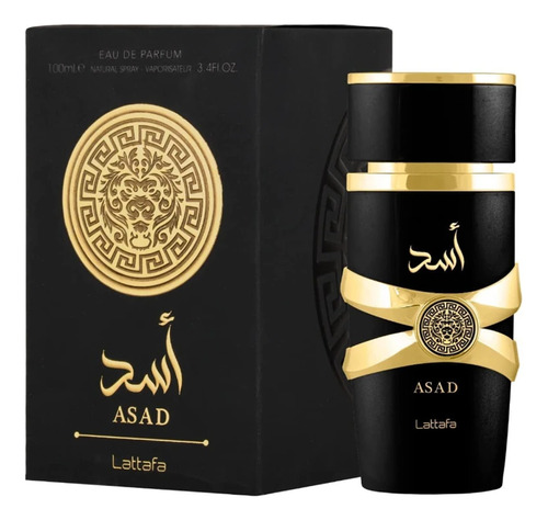 Kit De Baño Para Hombre Perfume Asad, 100 Ml