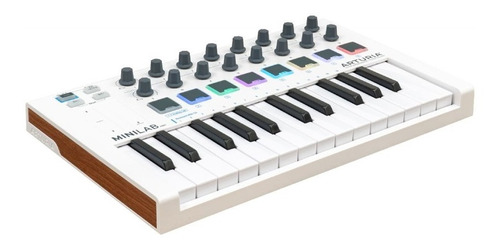 Controlador Arturia Minilab Mkii White 25 Teclas