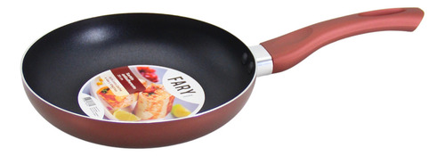 Sarten Aluminio Antiadherente Fary Home 20 Cm Satinado Asas Mango Baquelita Bateria Ollas Sartenes Para Cocina