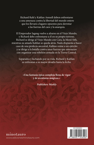 La Espada De La Verdad Nº 06/17 La Fe De Los Caídos, De Goodkind, Terry., Vol. 1. Editorial Minotauro, Tapa Blanda En Spa, 2024