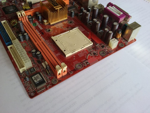 Mother Board A33g Fsb1000 Am2 Dual Ddr2 800 Defeito 13125