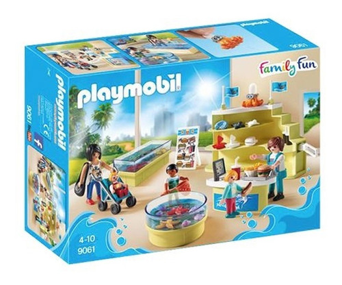 Brinquedo Playmobil Family Fun Aqua Shopping Sunny 9061