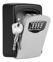 Comprar Flexzion Key Lock Box - Key Storage Safe Box Cabinets Wall Mounted 4 Digit Combination Lock, Security Key Holder, Code Storage Case, Cipher Lock Box For House Indoors Outdoors Weather Rust Resistant