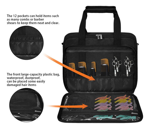 Bolsa Organizadora De Accesorios Para Corte De Pelo, Estuche