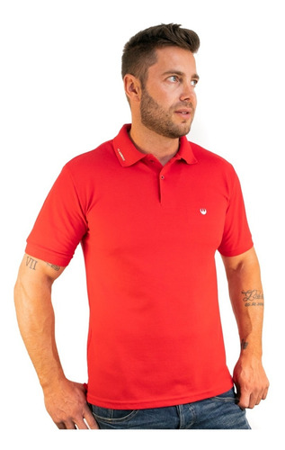 Camisa Polo Masculina Piquet