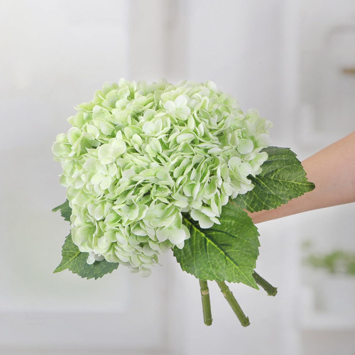 Flores Artificiales De Hortensia Kmise, 22 Real Touch, Hort