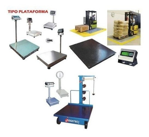 Imagen 1 de 5 de Balanzas Plataformas Electrónicas Industriales Digitales