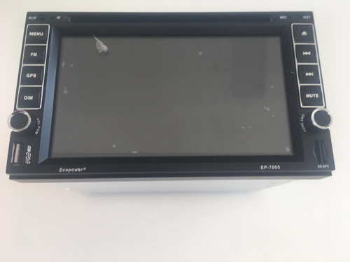 Dvd Player Ecopower Ep-7005 - 6.2 Polegadas - Gps -bluetooth
