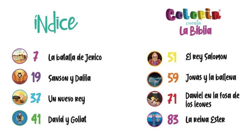 Imagen 3 de 7 de Colorin Cuenta La Biblia - Cuentos De La Biblia Para Niños -