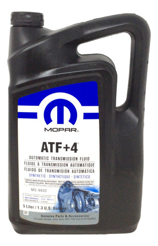 Aceite De Transmisión Manual Para Auto/camioneta Mopar Atf+4 Viscosidad Atf+4 X5l