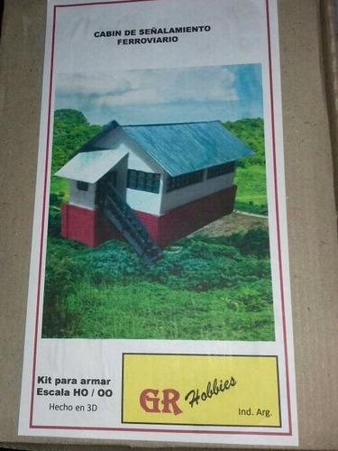 Cabin De Señalamiento. Ferromodelismo Esc. Ho /ooc