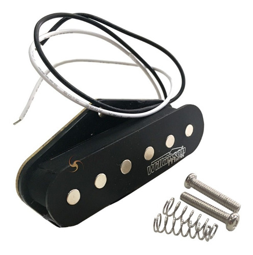 Micrófono Para Telecaster Puente Bridge Negro Ceramico