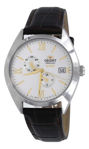 Orient Ra-ak0508s Reloj Automático Multifunción Con Correa