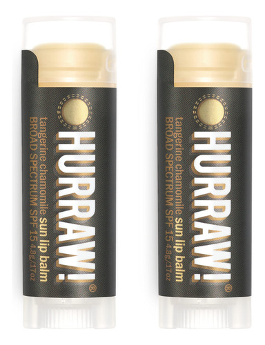 2-pack Hurraw. Natural Balsamo De Labios