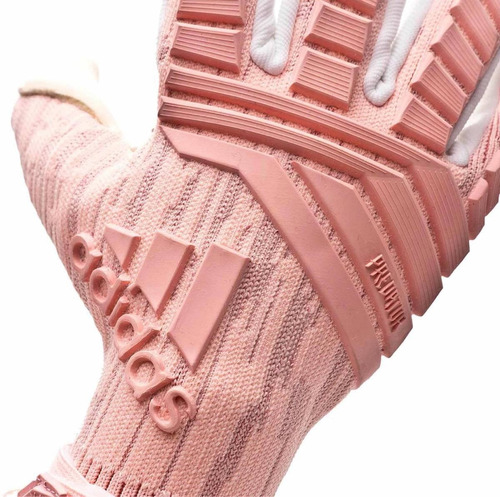 luva adidas predator rosa