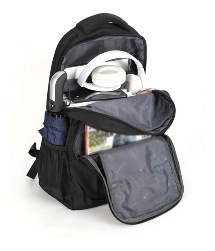 Imagen 4 de 8 de Mochila Ejecutiva Laptop Notebook Impermeable Multiuso+ Usb