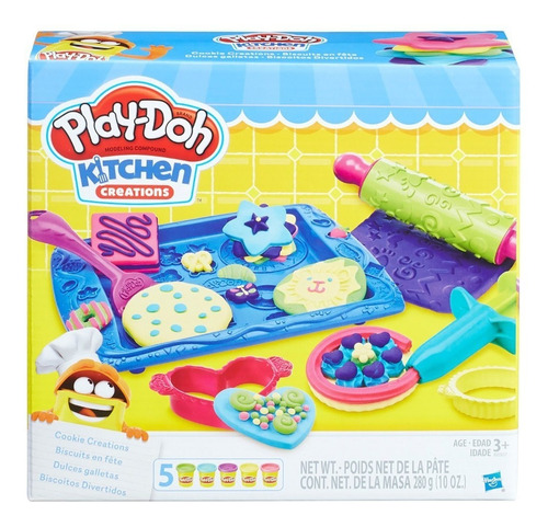 Play Doh Massinha Biscoitos Divertidos Hasbro B0307