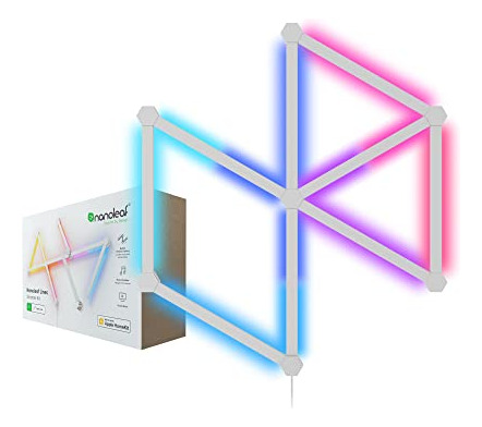 Nanoleaf Líneas Wifi Inteligente Rgbw 16m+ Color Led Wn8me