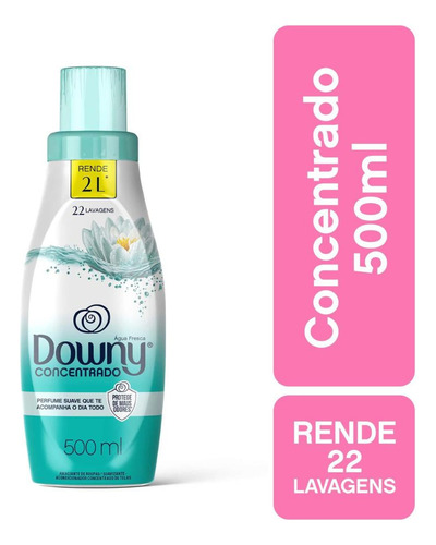 Amaciante Concentrado Downy Água Fresca 500ml