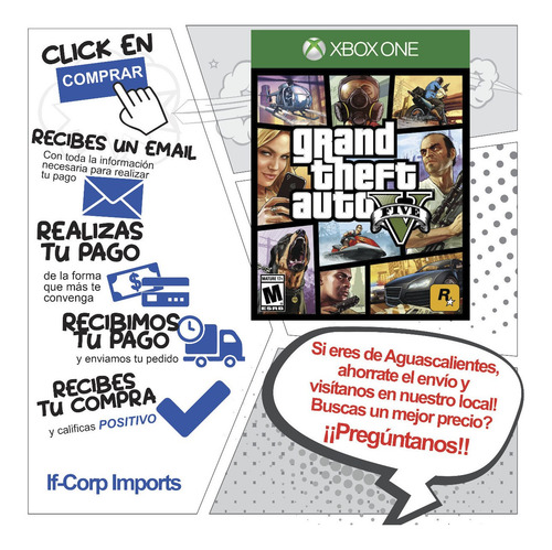 Xbox One Gta V Grand Theft Auto V