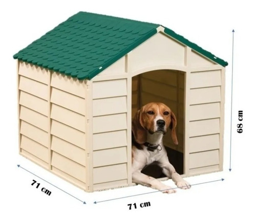 Imagem 1 de 5 de Casa Casinha Pet Small Dog Kennel 71 X 71 X 68cm Desmontável
