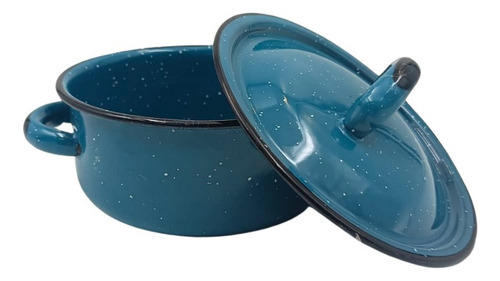 Cacerola Azul Turquesa 14 Cm 900 Ml