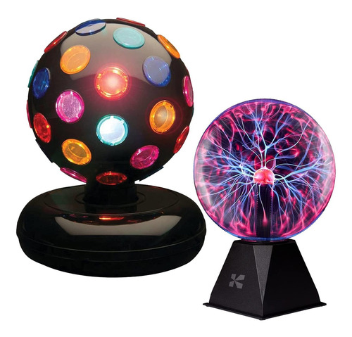 Kicko Bola Discoteca Giratoria Luz Led Para Fiesta 11  Alto