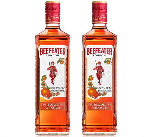 Gin Beefeater Blood Orange Gin Saborizado X2 Unid 01mercado