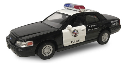Ford Victoria Policia- Nuevo Sin Caja-  Nb Kinsmart 1/32  