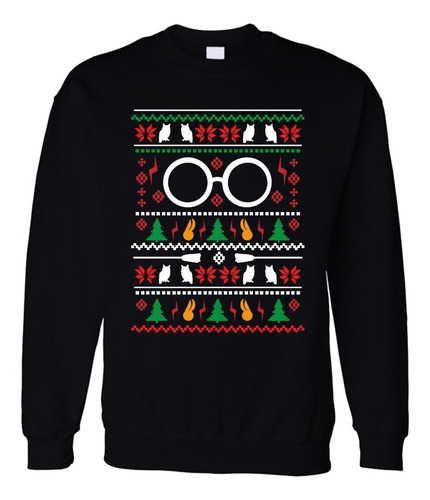 Sudadera Anime Navidad Ugly Christmas Sweater Harry Potter 3