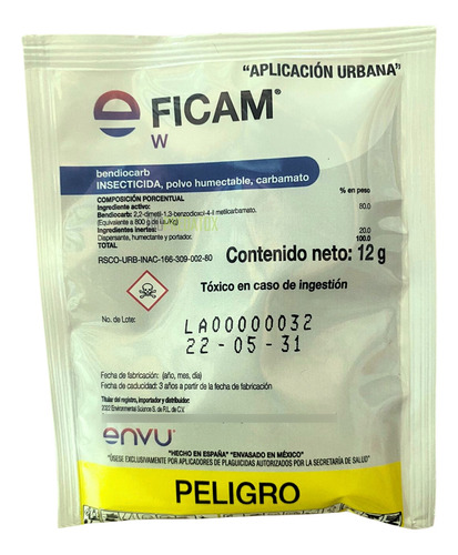 Ficam W Bayer 12gr Insecticida